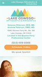 Mobile Screenshot of lakeoswegoorthodontics.com